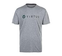 VIRTUS Edwardo T-Shirt, Oscurante, 1038 g Mid Grey Mel, S Uomo