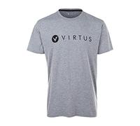VIRTUS Edwardo T-Shirt, Oscurante, 1038a Mid Grey Mel, XXL Uomo