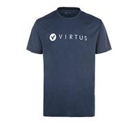 VIRTUS Edwardo T-Shirt, Oscurante, 2101 Dark Sapphire, L Uomo