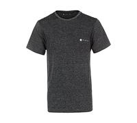 VIRTUS Kampton T-Shirt, Oscurante, 1111 Black Melange, S/M Uomo
