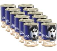 VIRTUS Kit Risparmio 12x400G Protein Selection Paté Compatto Dog AGNELLO