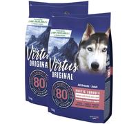 VIRTUS Kit Risparmio 2x7.5KG Dog Original RUSTIC FORMULA ADULT TACCHINO