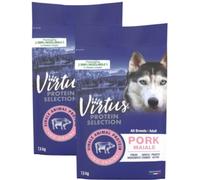 VIRTUS Kit Risparmio 2x7.5KG Dog Protein Selection ADULT MAIALE