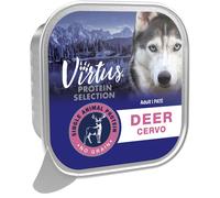 Virtus Protein Selection Dog Vaschetta Multipack 9x300G CERVO