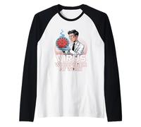 Virus Whisperer al Lavoro Microbiologo Maglia con Maniche Raglan