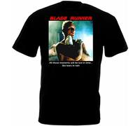 VIRVXUYIN Blade Runner v35 T Shirt Black Movie Poster