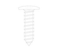 Vis 3.5 x 16 pour refrigerateur congelateur Aeg 229001303