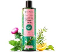 Vis Plantis Naturale Shampoo Rosmarino - Shampoo Capelli Grassi con Rosmarino, Mariano, Melissa - Elfa Shampoo Antiforfora e Purificante Profondo per Uomini e Donne - Vegan Cute Grassa