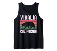 Visalia - Orso californiano retrò San Joaquin Valley Fresno, Rosa Canotta