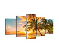 Visario 200 x 100 cm ! Quadro su Tela Playa Modell Nr 6334