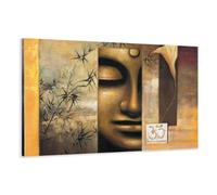 Visario 5157 - Quadro su Tela Buddha, 120 x 80 cm