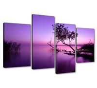 Visario bestpricepictures 130 x 80 cm Quadro su Tela Astratto 6177-SCT - Stampa/Disegno/Immagine Pronto da Appendere