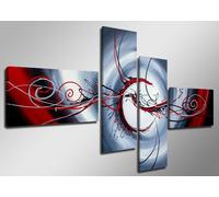 Visario bestpricepictures 160 x 70 cm Quadro su Tela Astratto 6516-SCT- Stampa/Disegno/Immagine Pronto da Appendere