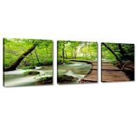 Visario Quadro su Tela Natura 150 x 50 cm 3 Tele Modello Nr XXL 4216. I Quadri Sono montati su telai di Vero Legno. Stampa Artistica intelaiata e pronta da Appendere