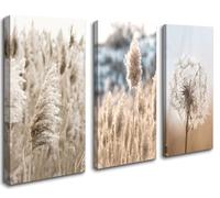 Visario WTD 4427 - Quadro su tela con cornice, motivo floreale, 120 x 80 cm