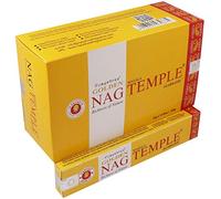 Visayshree - Incenso Golden Nag, Temple, 15 g