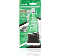 Visbella Neutral RTV Guarnizione Elettrica, Olio & Acqua, Antigelo Flessibile, Guarnizione Silicone per la Riparazione di Motori ad Alta Temperatura (Incolore)
