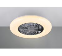 VISBY VENTILATORE E PLAFONIERA LED 38W 4400lm, 2700 - 6500K CON EFFETTO CIELO STELLATO CON TELECOMANDO MULTIFUNZIONE REGOLAZIONE INTENSITA' E TEMPERATURA DI COLORE D.60CM