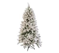 Viscio Albero Natale Innevato Gran Paradiso 210 cm Base Metallo