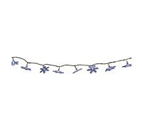 Viscio Trading 164998 Catena 30 Fiocchi Neve, Bianco, 3x2x0.1 cm