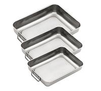 Viscio Trading 175582 Lasagnera, Alluminio, Grigio