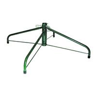 Viscio Trading Casa & Christmas Base a Croce Albero, Ferro, Verde, 0.13 x 0.13 x 0.15 cm