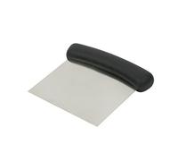 Viscio Trading Ilsa Raschietto Rettangolare Flessibile, Acciaio Inox, cm 8,5x11