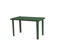 Viscio Trading Marshall Tavolo, Plastica, Verde, 120x70x6 cm