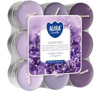VISCIO TRADING Tealight Profumate 18 Pezzi Lavanda