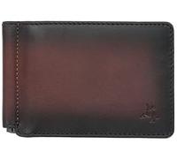 VISCONTI Atelier Collection Miles Portafoglio in pelle con fermasoldi RFID AT70, Marrone Brunito, Taglia unica, moderno