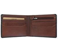 Visconti Atelier Collection Roland Portafoglio in pelle con blocco RFID AT63, Marrone Brunito, Taglia unica, Moderno