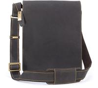 VISCONTI - Borsa a Spalla in Pelle - Messenger Bag e Ufficio Uomo - Borsa a Tracolla Media da Lavoro - 18410 Jasper - Olio Marrone