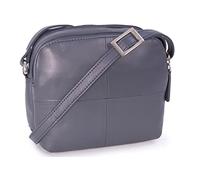 VISCONTI - Borsa a Tracolla Piccola in Vera Pelle - Borsetta Donna - Borsa a Mano con Tracolla Regolabile - 18939 Holly - Marrone Chiaro