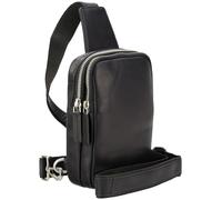 Visconti Borsa a tracolla piccola Jamie in pelle S42, Nero , Taglia unica