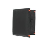 Visconti Collezione Alpine BRIG Portafoglio Slim in Pelle Blocco RFID AP61 Nero/Arancione