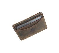 Visconti Collezione Slim RAZOR Portacarte di Credito in Pelle VSL25 Olio Tan