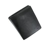 VISCONTI Collezione Tuscany MATTEO Portafoglio da Giacca in Pelle - Protezione RFID TSC49 Nero