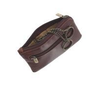 Visconti Monza Collezione GENO Portamonete in Pelle con Portachiavi MZ19 Marrone