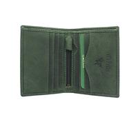 Visconti Portafoglio compatto di pelle ingrassata ARROW Blocco RFID 705 Olio Verde