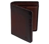 VISCONTI Portafoglio da uomo in pelle collezione Atelier in marrone brunito, Marrone, Please see Dimensions, Classico