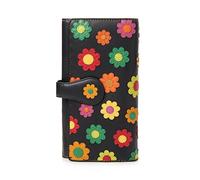 VISCONTI portafoglio di pelle da donna Polka Multicolor Purse P2