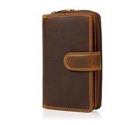 VISCONTI R13 Oil Tan bi-fold Women's Purse, Colorado Combination Leather, Multicoloured Purse (CD-22) RFID Multicolour, marrone, m, CD22