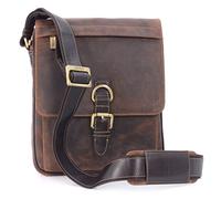 VISCONTI- Vera Pelle - Borsa a tracolla/Borse a Spalla uomo/Borsa Messenger a Tracolla con una cinghia per Lavoro/Borsa organiser Messenger Notebook/iPad - 16011 Link - OLIO MARRONE CHIARO