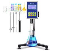 Viscosimetro rotativo del visualizzatore digitale - tester di viscosità del laboratorio con LCD e uscita dati, 0.3~60 giri/min per la prova di inchiostri, vernici, rivestimenti, adesivi, grassi