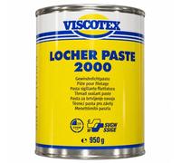 Viscotex Locher Paste 2000, Pasta Sigillante Non Indurente Per Collegamenti Filettati Metallici In Impianti Domestici, Riscaldamento, Distribuzione Gas E Acqua Potabile