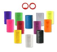 Vise Grip - Inserti per dita P/O - Power Lift/Ovali - Inserti in gomma per una palla da bowling - Duo Pack - Presa durevole con due lati - Vestibilità ridotta - 7.0-25/32 - Colore: Bianco