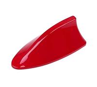 VISEKA Antenne Auto Pinna di Squalo per Alfa Romeo Giulietta Mito 147 156 166 Stelvio, Shark Fin Antenna Tetto Segnale Radio Antenne, Auto Styling Accessori,Red