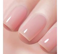 Vishine 15ml Vernis à Ongles Gel semipermanente Jelly Rose Milky Nude Pink Gel Nail Polish Soak Off LED UV Gel Polish Smalto Nail Art Home Fai da te Manucure Nail Salon #09