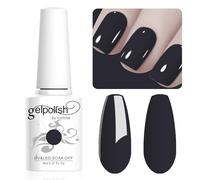 Vishine 8ML Gel Nail Polish 1Pcs DarkSlateBlue Color Gel Polish Long-Lasting Nails Gel Soak Off Fall Gel Nail Polish Nail Art Manicure Salon at Home, L033