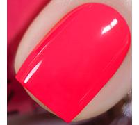 Vishine Smalto gel per unghie, 15 ml, per nail art, manicure, salone fai da te a casa, lunga durata, rosa acceso, 14,2 g